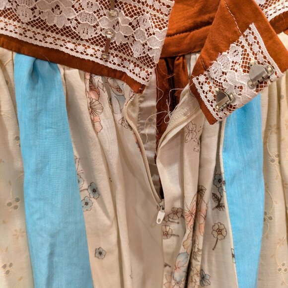 Cottage Core Patchwork Skirt(hand sewn) - Picture 7 of 10